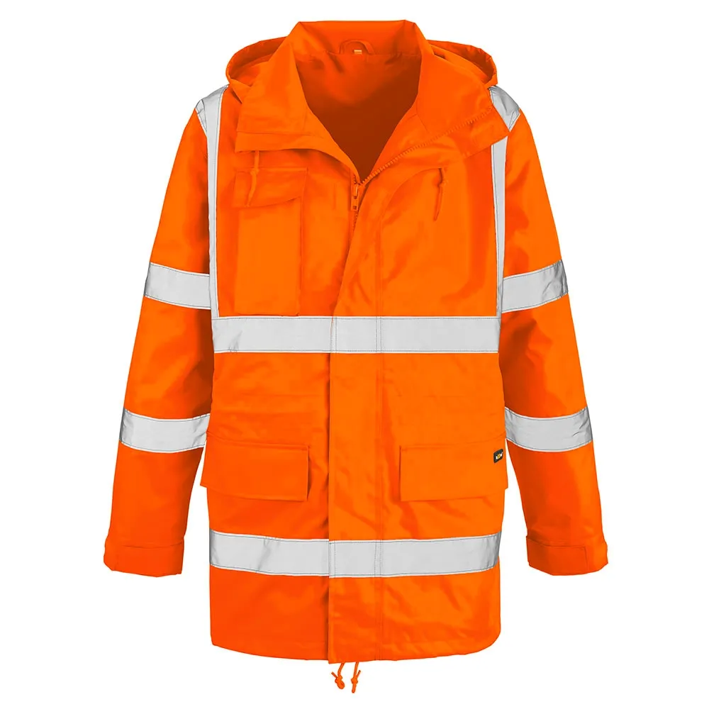 teXXor Warnschutz-Regenjacke BARRIE Leuchtorange (4102)