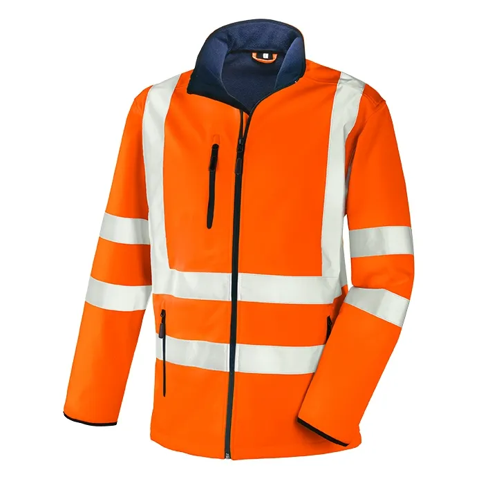 teXXor Warnschutz-Softshelljacke NIAGARA Leuchtorange (4104)