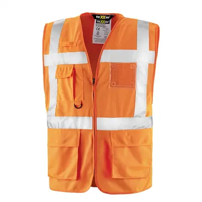 teXXor Warnschutz-Weste AMHERST Leuchtorange (4213)