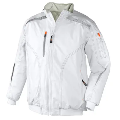 teXXor Wasserdichte Piloten-Jacke FJORD Weiß (4184)