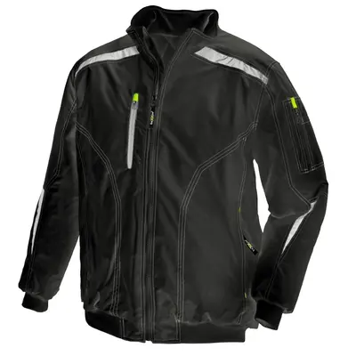 teXXor Wasserdichte Piloten-Jacke FJORD Schwarz (4188)
