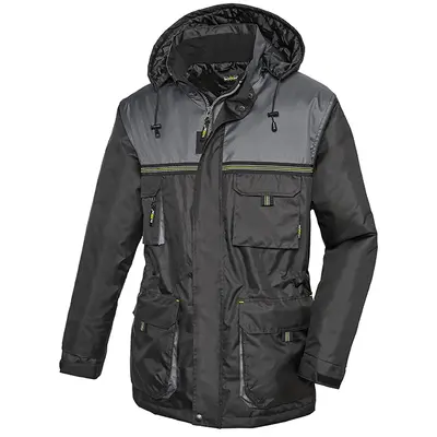 teXXor Winter-Jacke YSTAD Schwarz/Grau (4133)