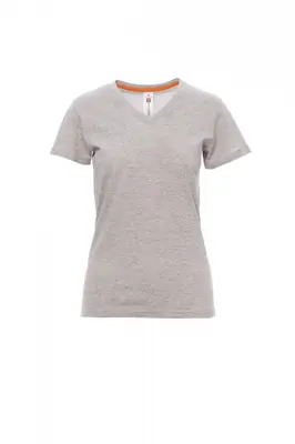 Payper V-NECK LADY MELANGE Tailliertes Damen-T-Shirt (000952)