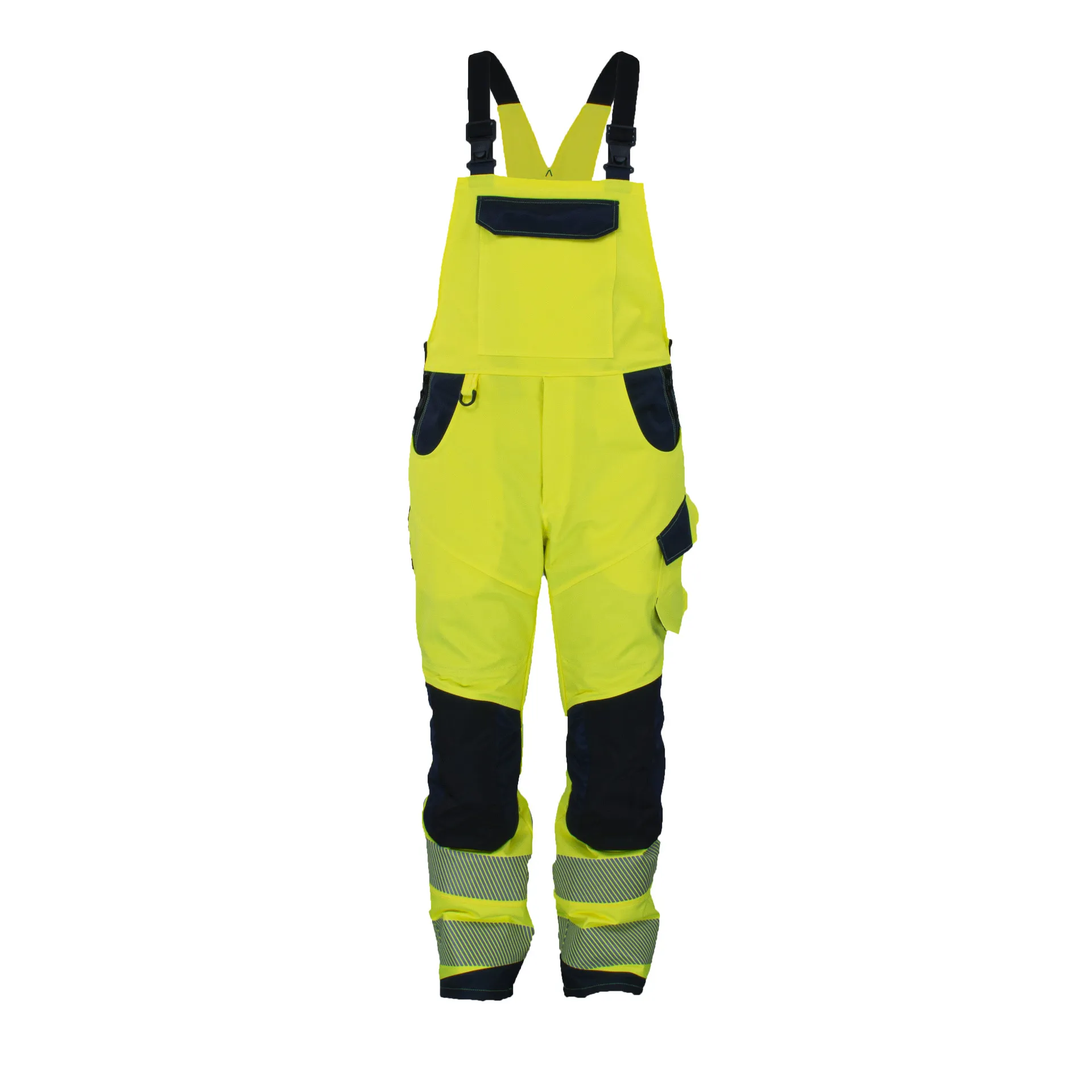 Asatex Warnschutz Latzhose 5152LH gelb/blau