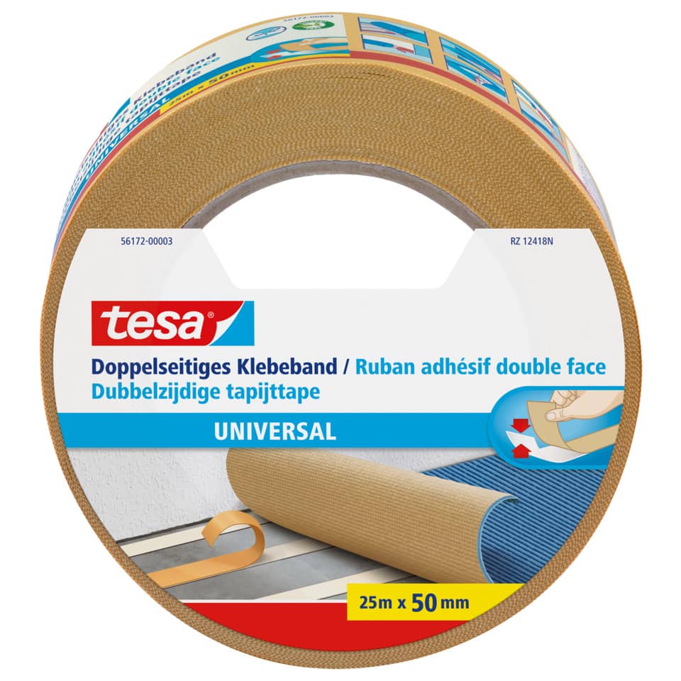Doppelseitiges Klebeband Universal 50mm x 25m