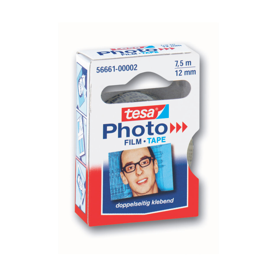 Klebefilm Photo Film, beidseitig klebend, Bandgröße (L x B): 7,5 m x 12 mm