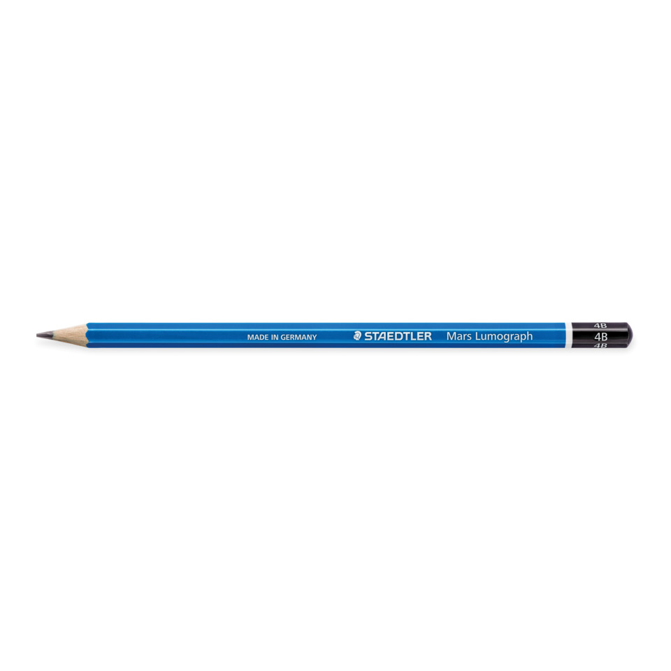 Bleistift Mars® Lumograph® - 4B, blau