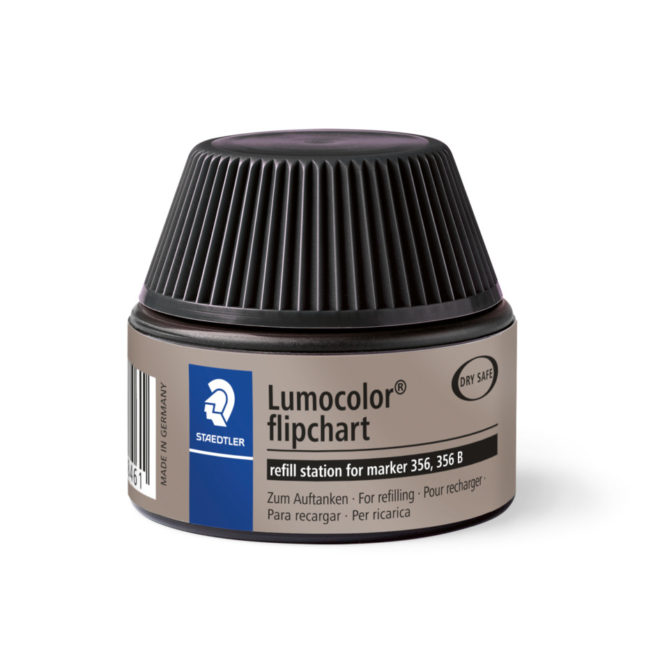 Tinte für Marker Lumocolor® refill station - 30 ml, schwarz