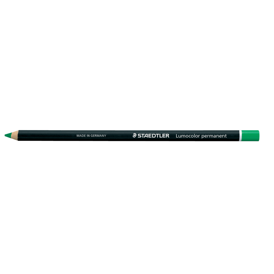 Lumocolor® permanent glasochrom Trockenmarker, grün