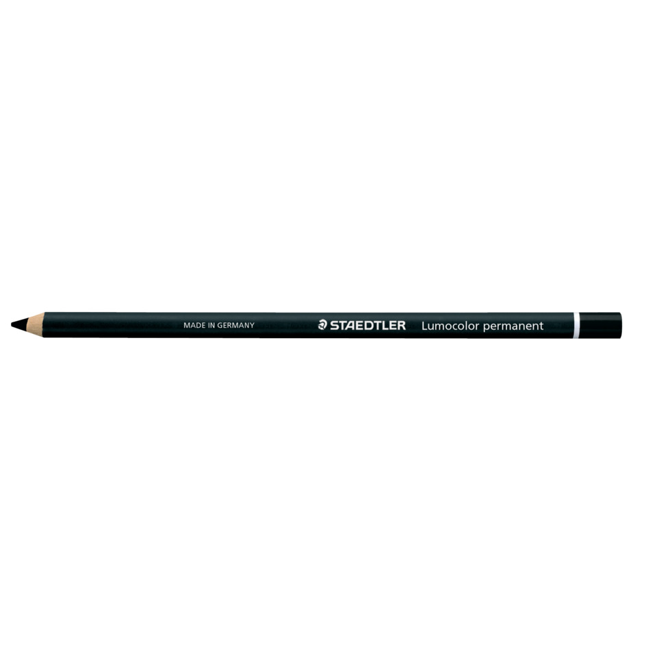 Lumocolor® permanent glasochrom Trockenmarker, schwarz