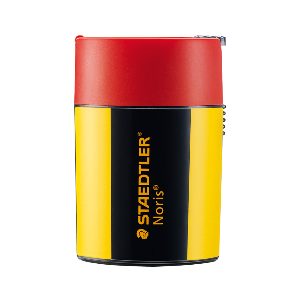 Dosenspitzer Noris® 511 004 - 8,2 mm Ø, 40 x 56 x 42 mm, gelb-schwarz