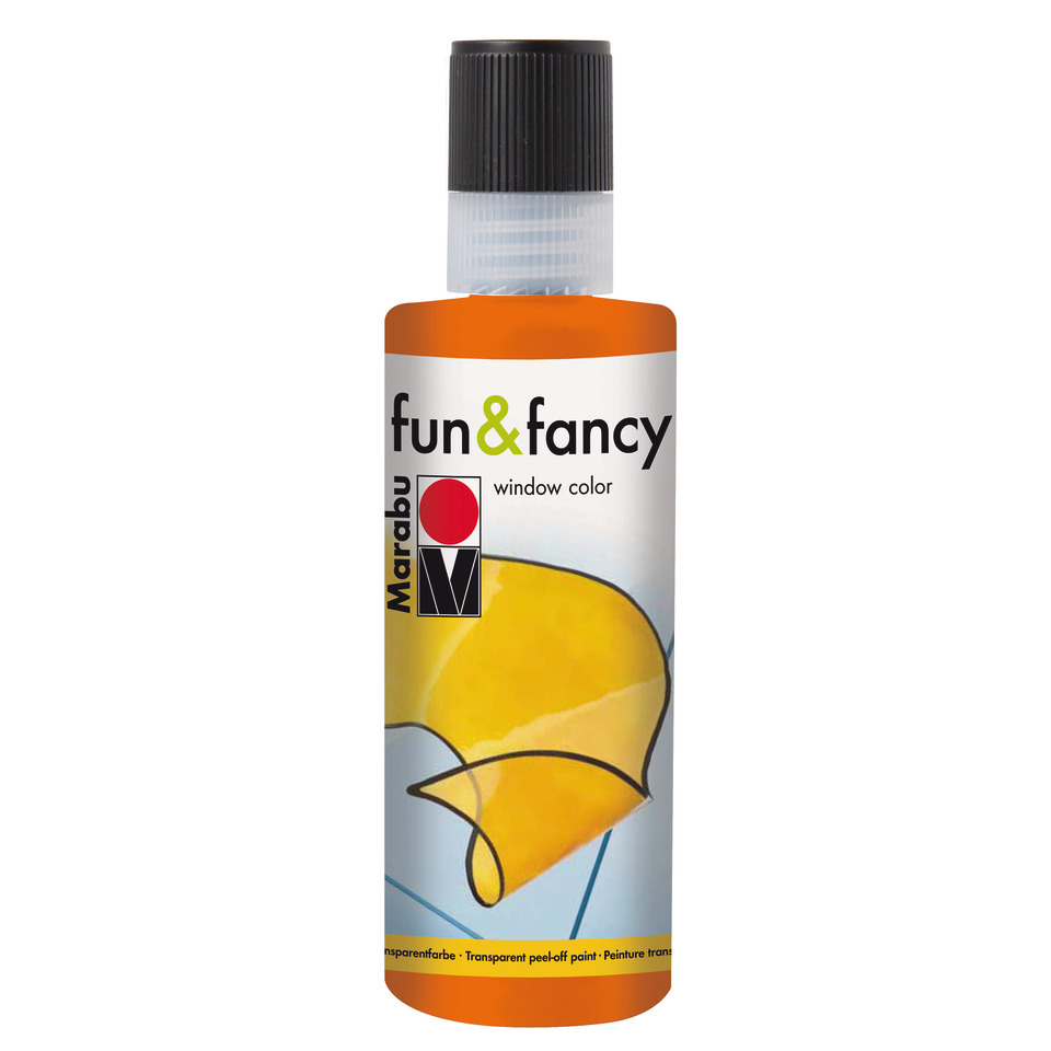 Window Color fun&fancy - Orange 013, 80 ml