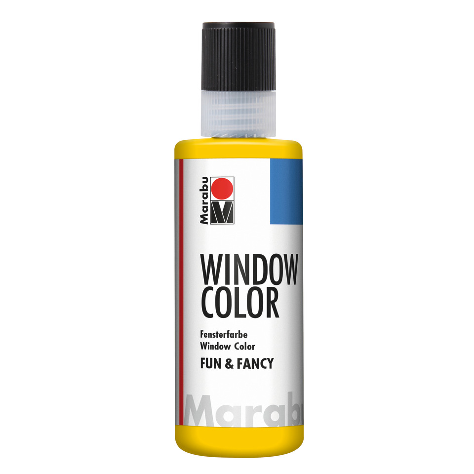 Window Color fun&fancy - Gelb 019, 80 ml