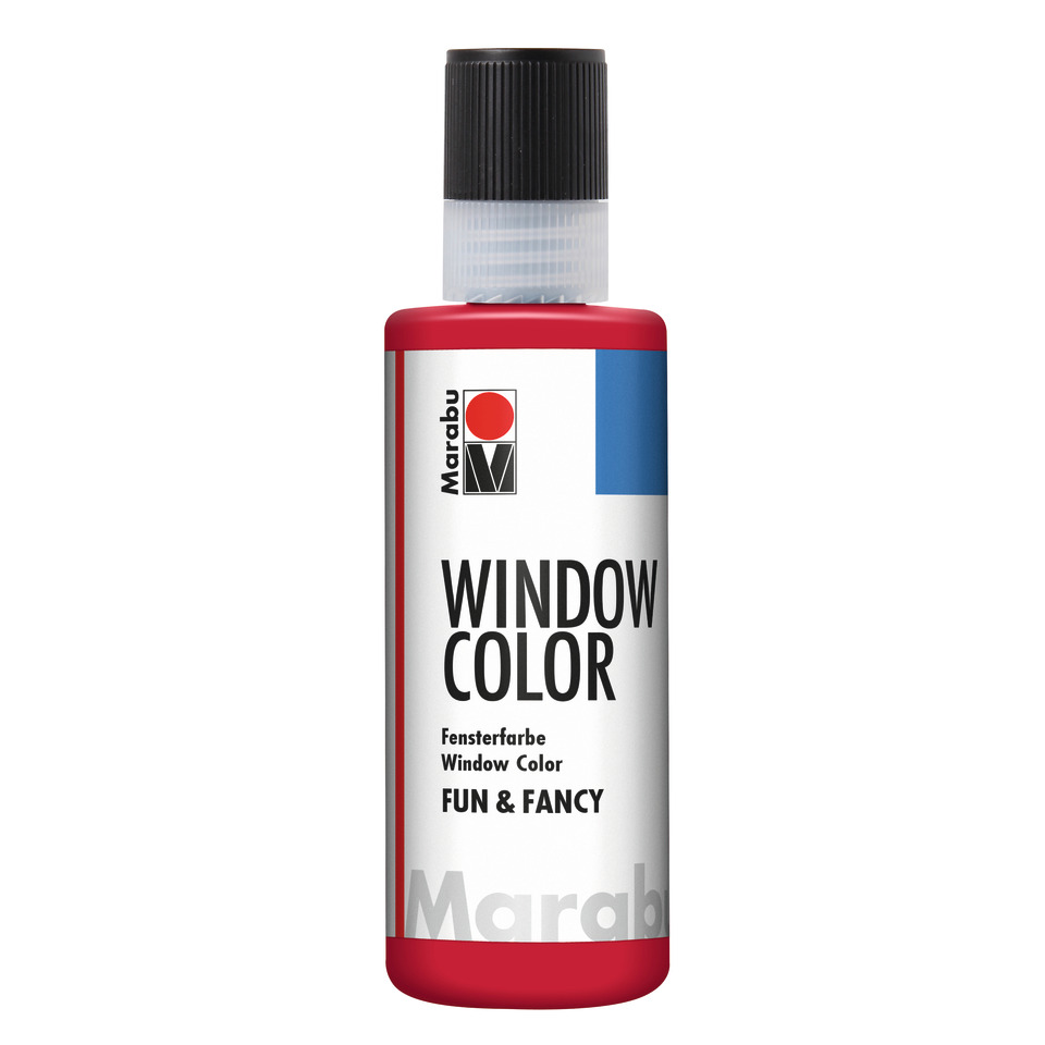 Window Color fun&fancy - Rubinrot 038, 80 ml