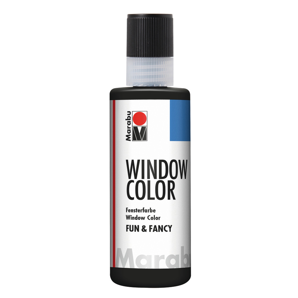 Window Color fun&fancy - Soft-Konturen-Schwarz 873, 80 ml