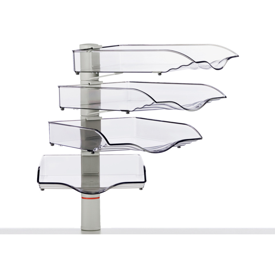 Belegefach NOVUS CopySwinger IV lichtgrau Schalenset, B4, 4 Stück, Kunststoff, M