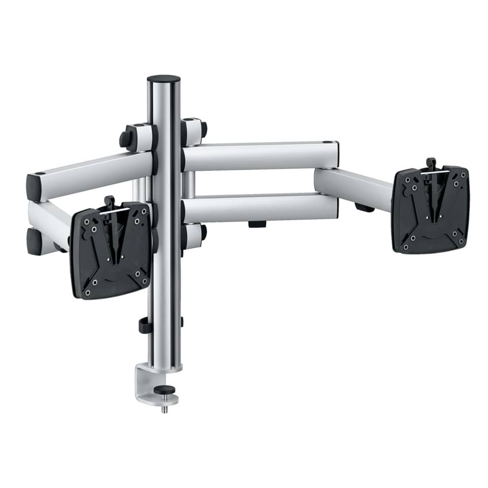 Tragarm TSS Duo Mehrplatzset für 2 Monitore - Tischklemme