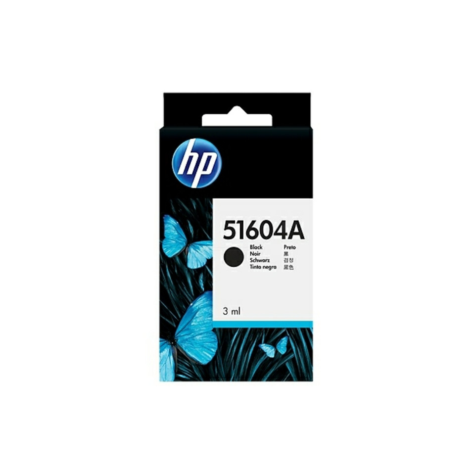Original HP Druckkopfpatrone schwarz für Normalpapier (51604A)