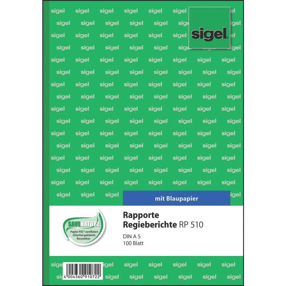 Rapporte/Regieberichte - A5, MP, 100 Blatt