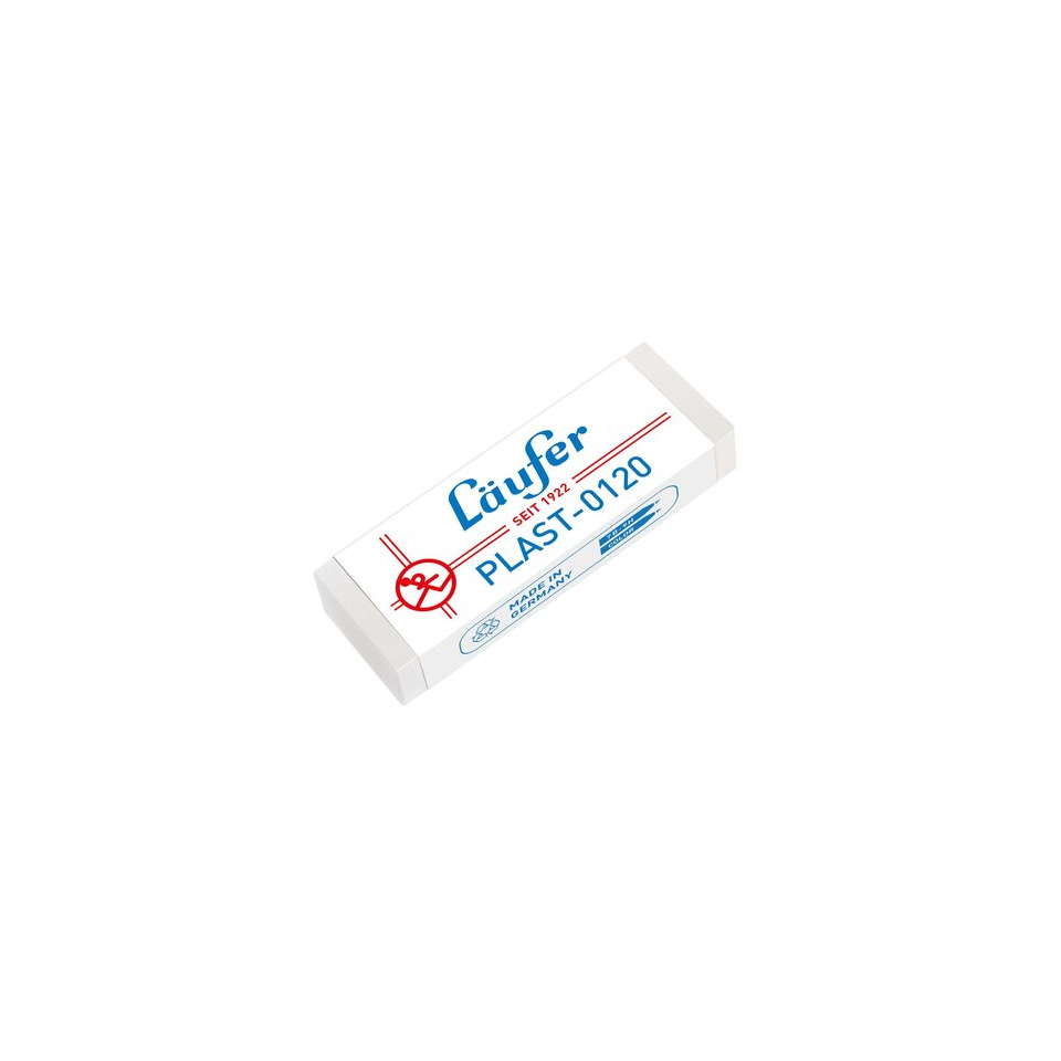 Radierer Plast für Blei 65x21x12mm