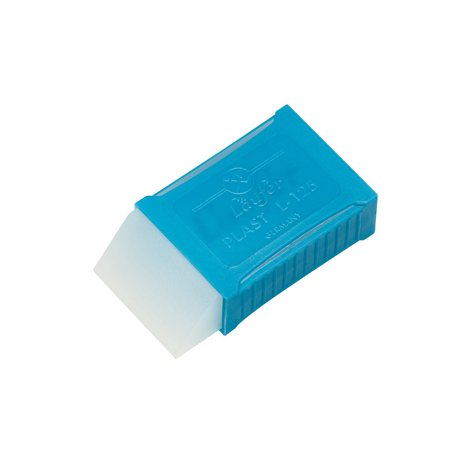 Radierer Plast L-125 für Blei 48x24x11mm