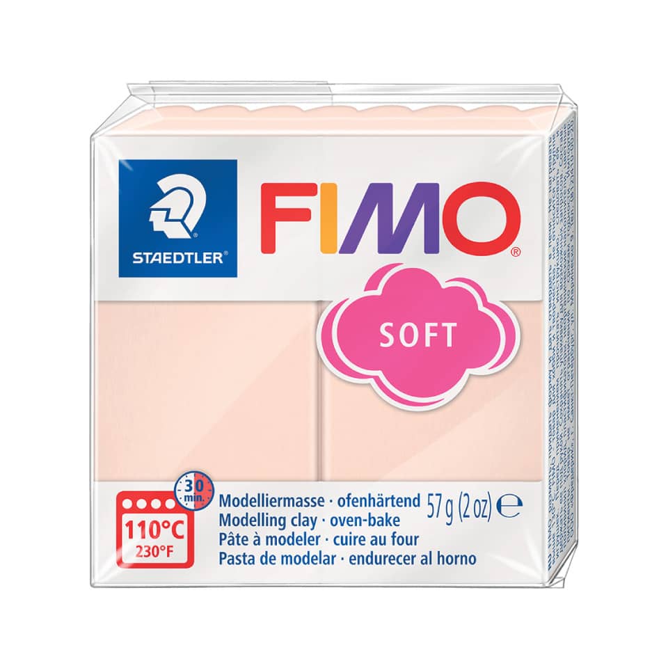 Modelliermasse FIMO® soft - 57 g, haut hell