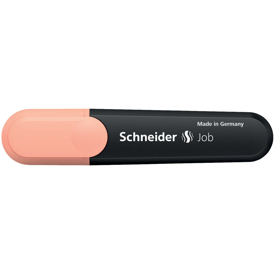 Textmarker Job Pastell - 1 + 5 mm, Keilspitze, pfirsich