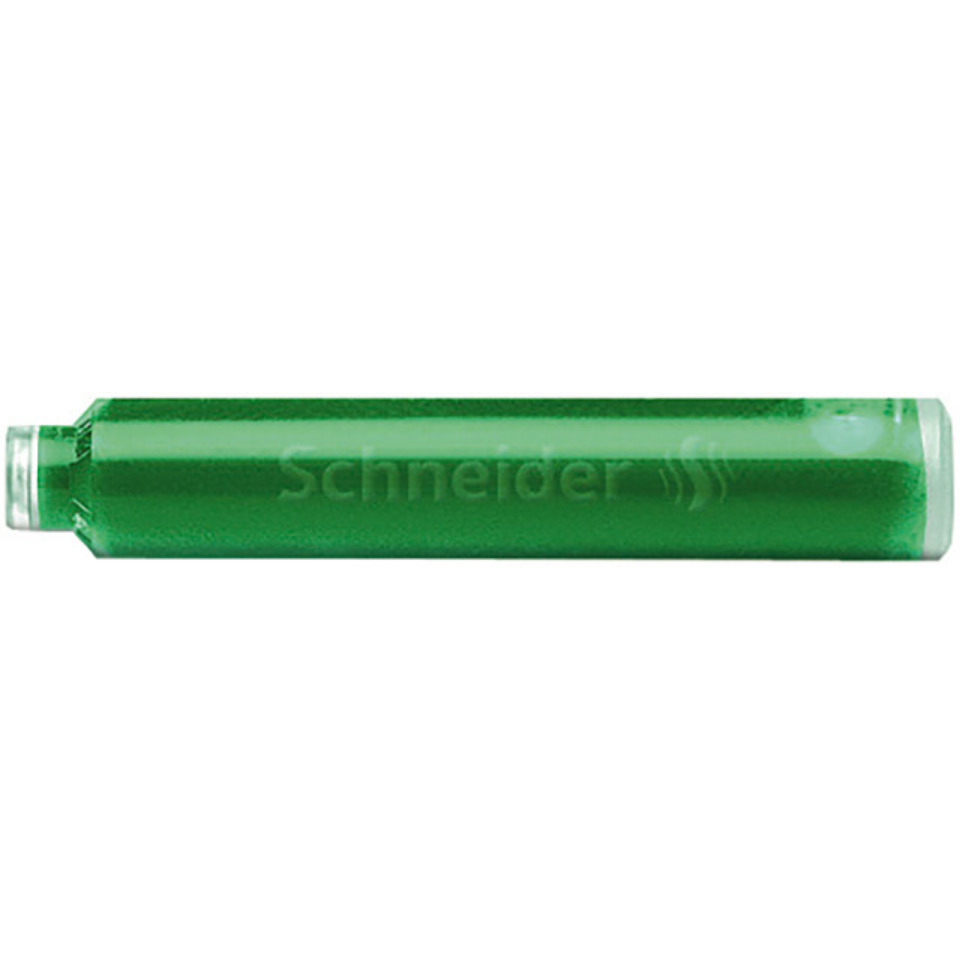 Tintenpatrone Standard für Füllhalter, grün, 6er Schachtel