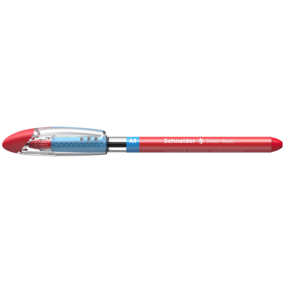 Kugelschreiber Slider Basic - M, rot