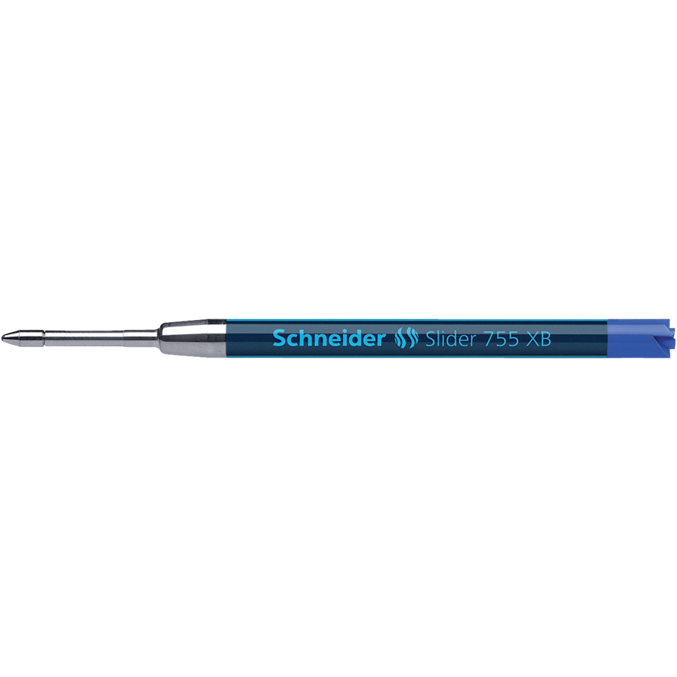 Kugelschreiber Großraummine Slider 755 - XB, blau (dokumentenecht)