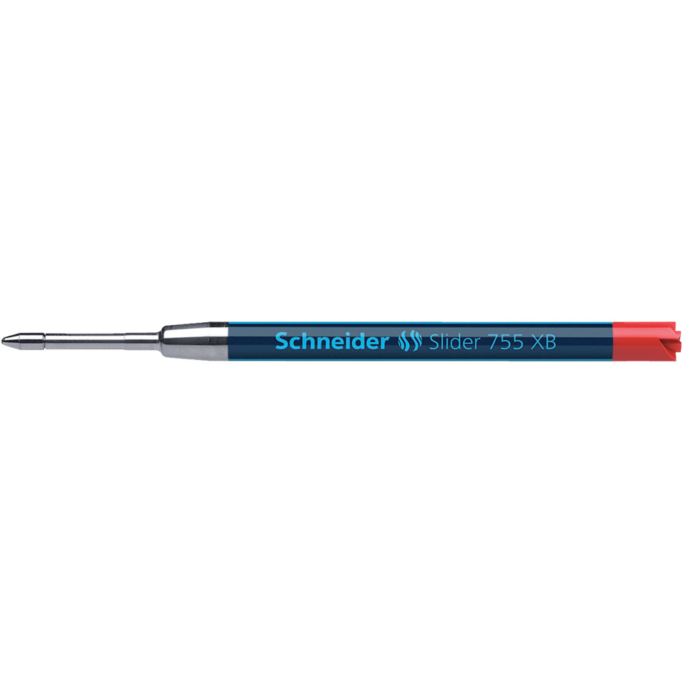 Kugelschreiber Großraummine Slider 755 - XB, rot