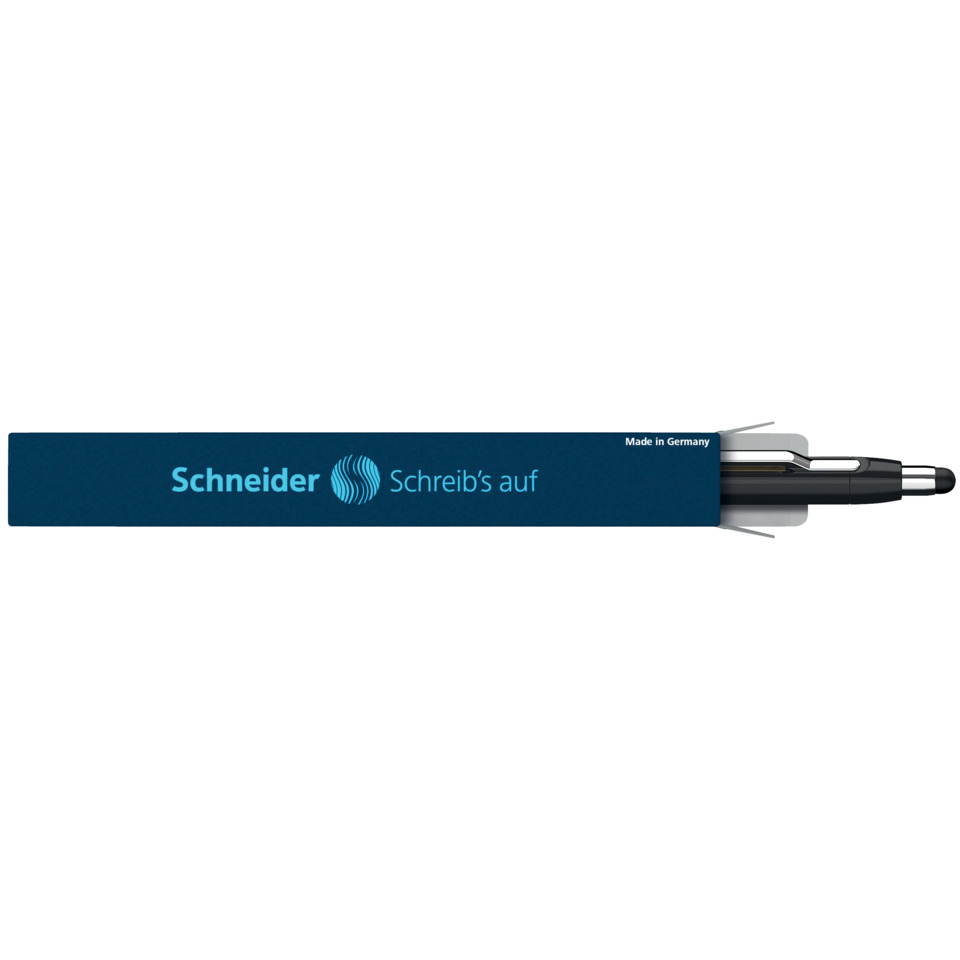 Kugelschreiber Epsilon Touch - XB, blau (dokumentenecht), schwarz/gold