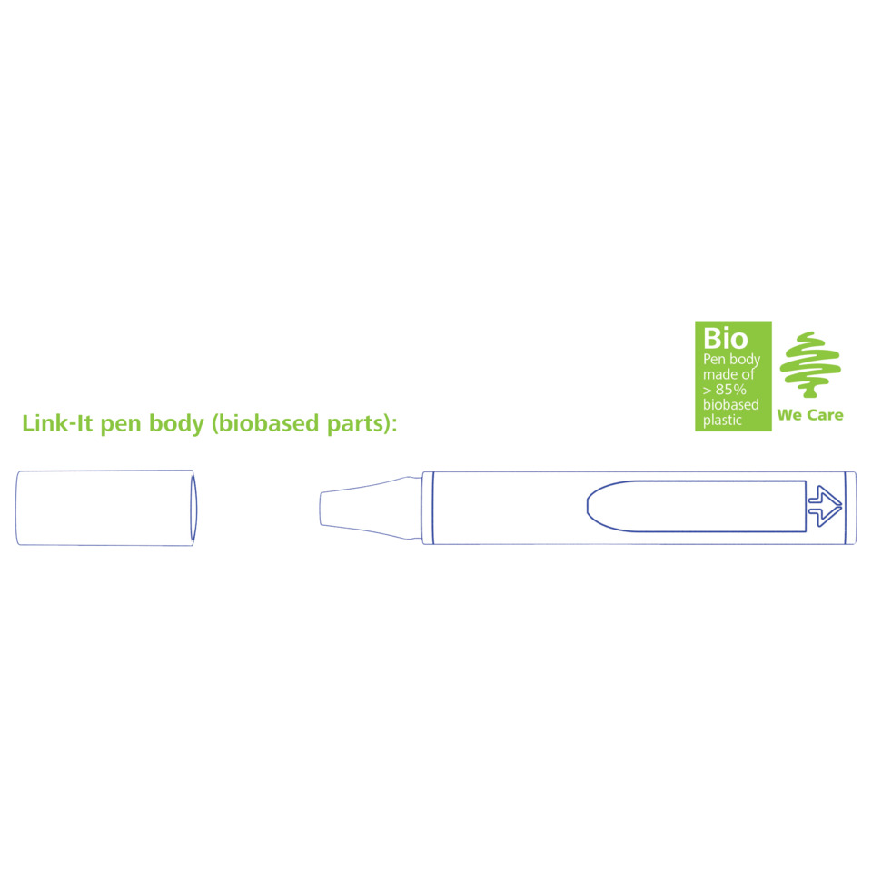 Faserschreiber Link-It braun