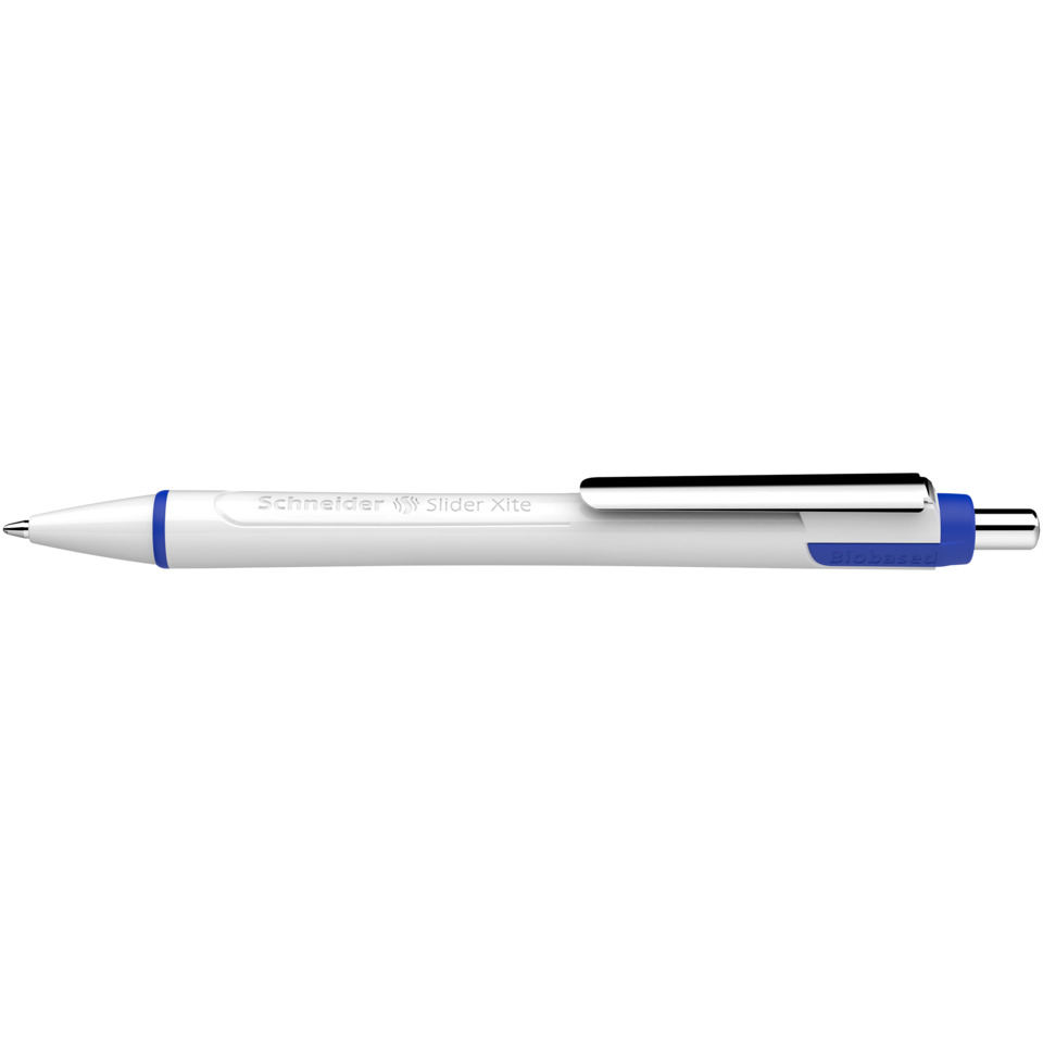 Kugelschreiber Slider Xite - XB, blau (dokumentenecht)