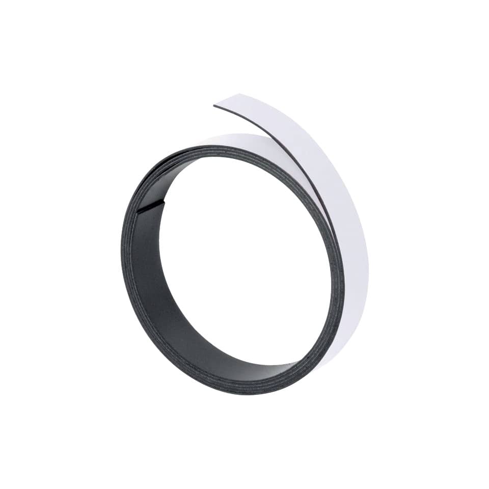 Magnetband - 100 cm x 15 mm, weiß