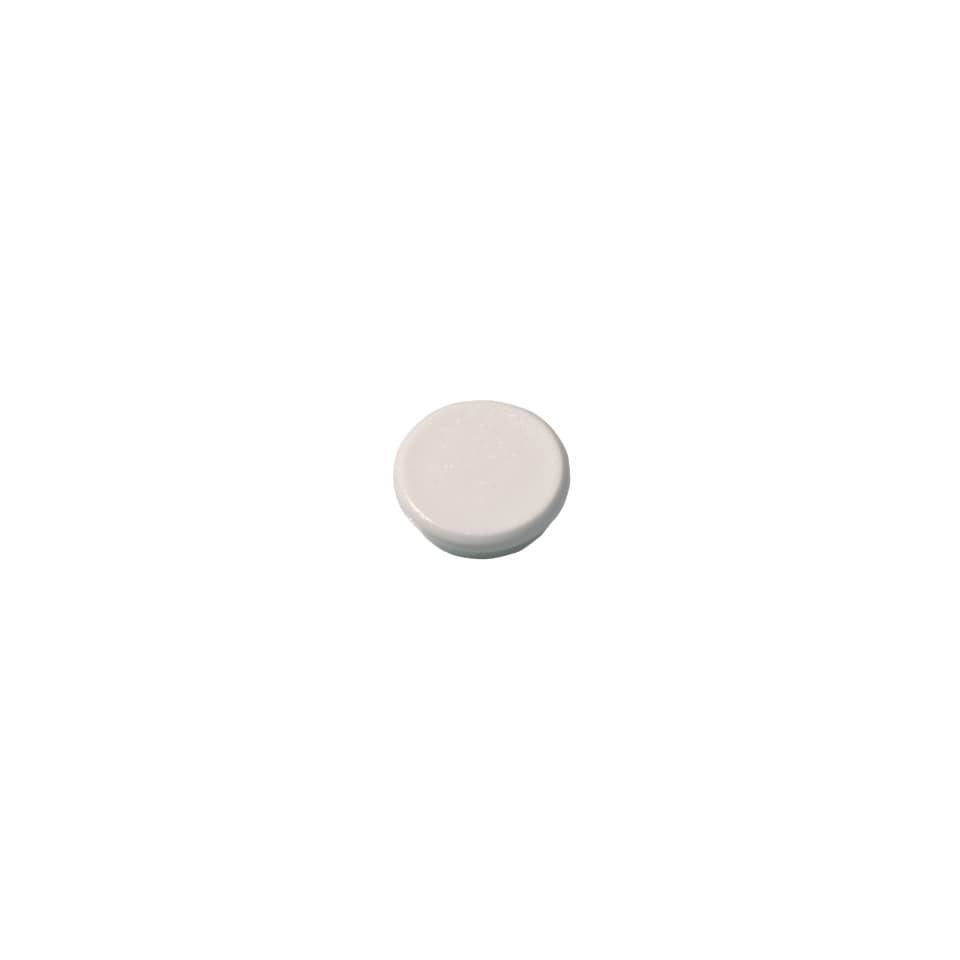 Magnet - Ø13mm, 100 g, weiß