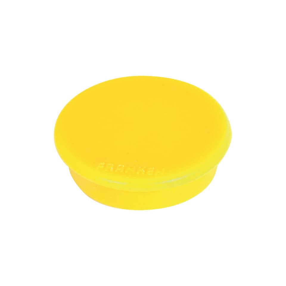 Magnet - Ø13mm, 100 g, gelb