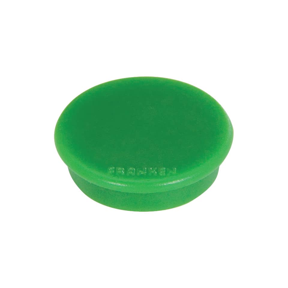 Magnet - Ø13mm, 100 g, grün