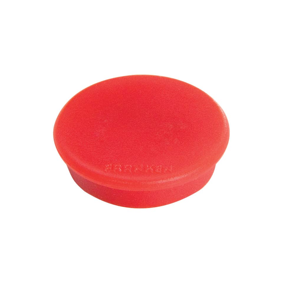 Magnet - Ø13mm, 100 g, rot