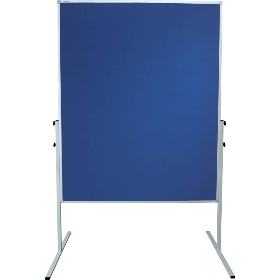 X-tra!Line® Moderationstafel - 120 x 150 cm, blau/Filz