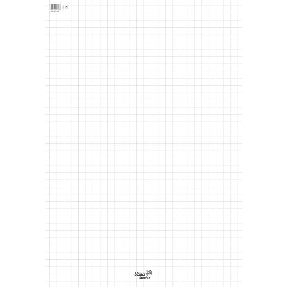 Flipchart-Block - 68 x 99 cm, kariert, 80 g/qm, 20 Blatt
