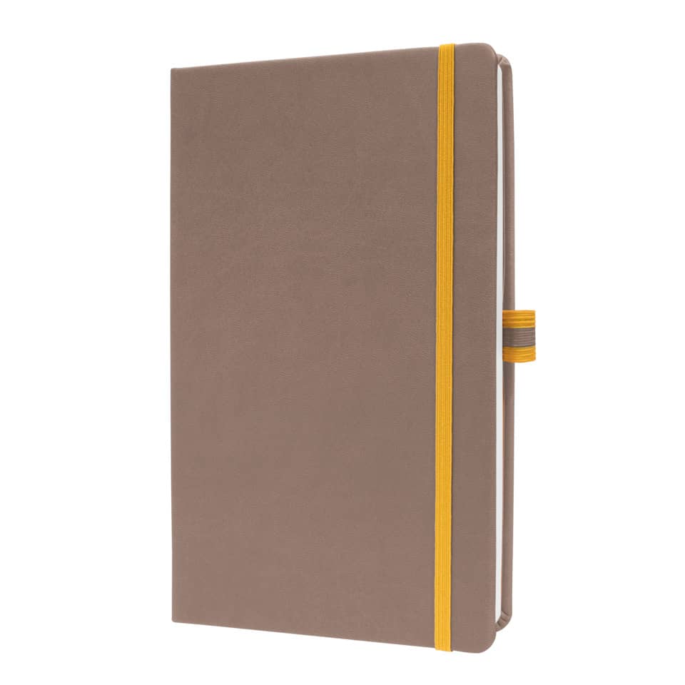 Notizbuch Linescape ca. A5 176 S. Hardcover liniert 80 g/m² braun