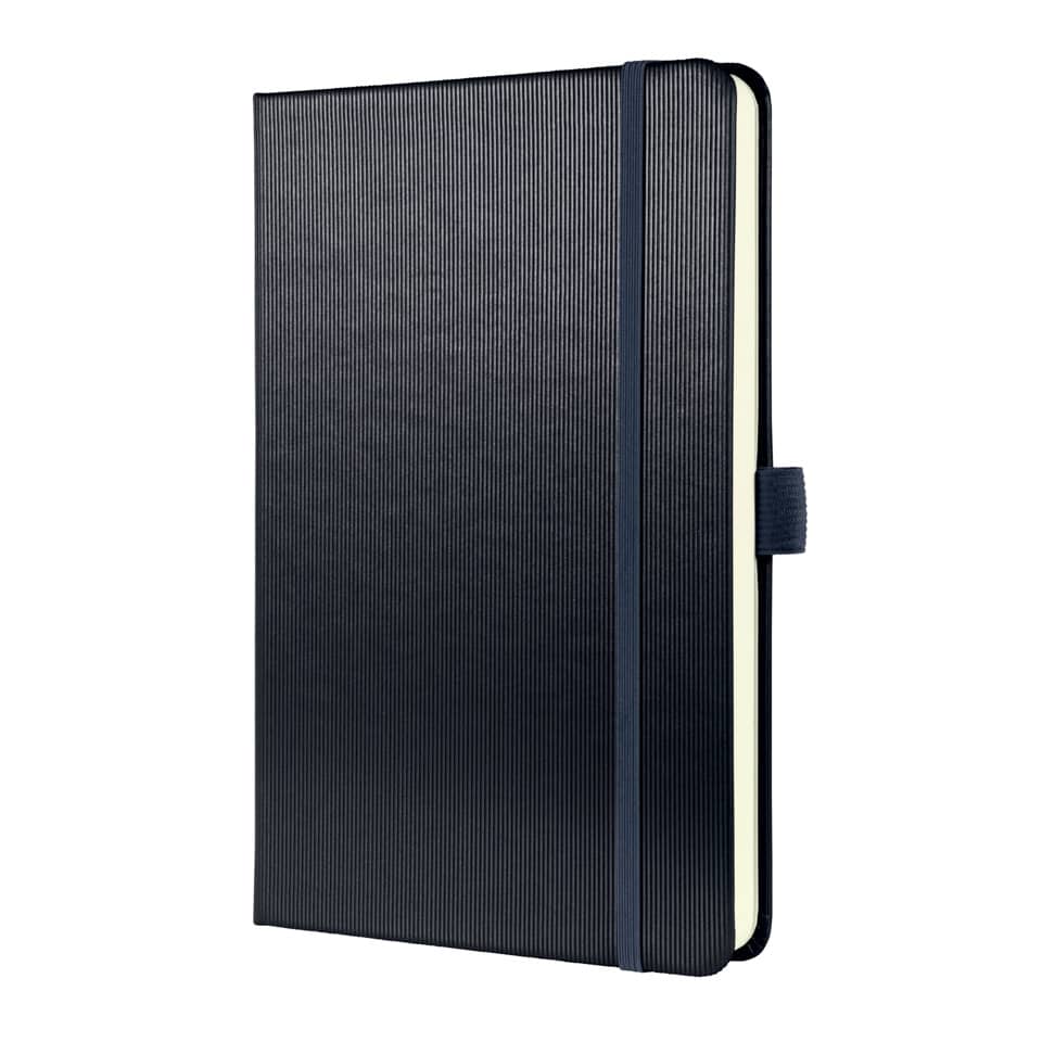 Notizbuch Conceptum, A5, 80g/m², Hardcover, liniert, grau metallic