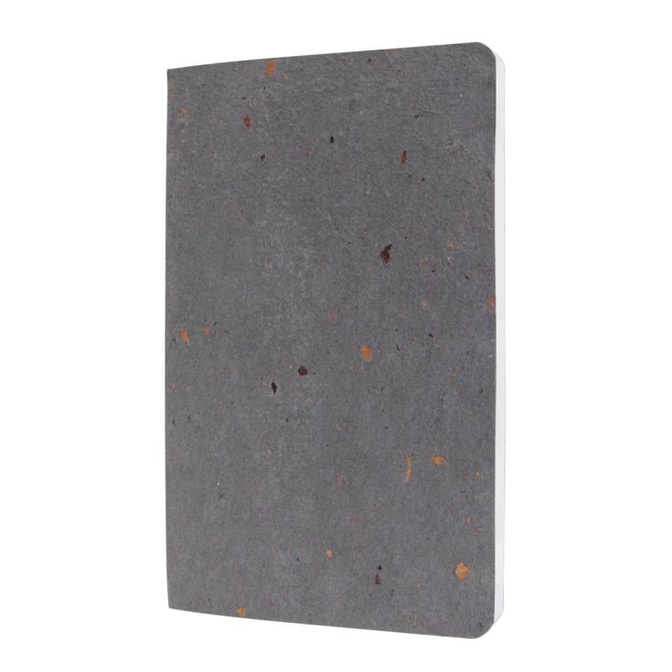 Notizbuch Re-Up, A5, 50 Blatt, Softcover, liniert, dunkelgrau