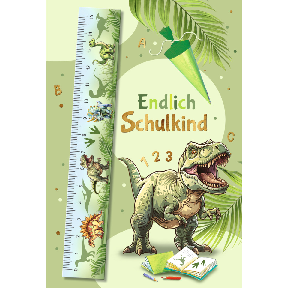 Schulanfangskarte - inkl. Umschlag