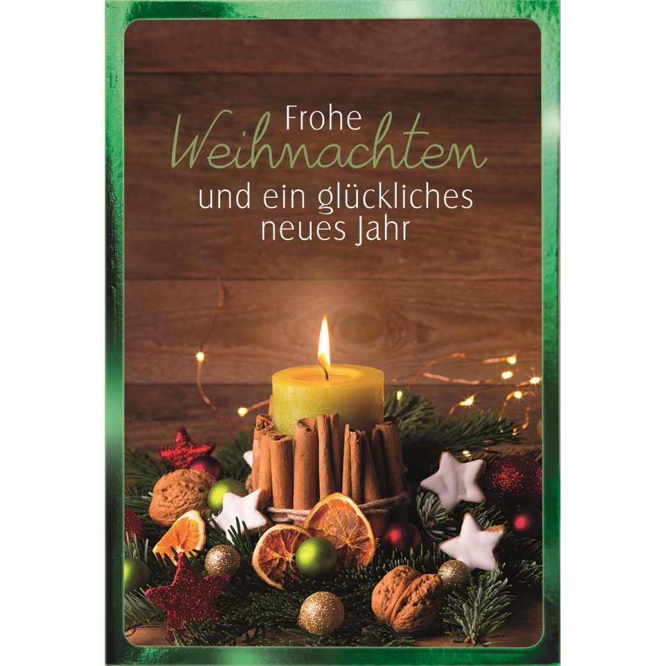 D.T. Weihnachtskarte - inkl. Umschlag