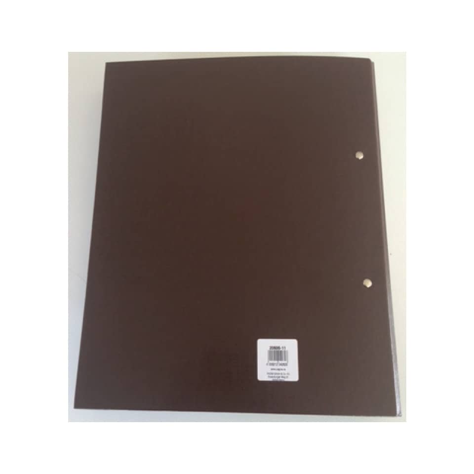 Ringbuch A4 Basic 2-Ring-Mechanik, braun