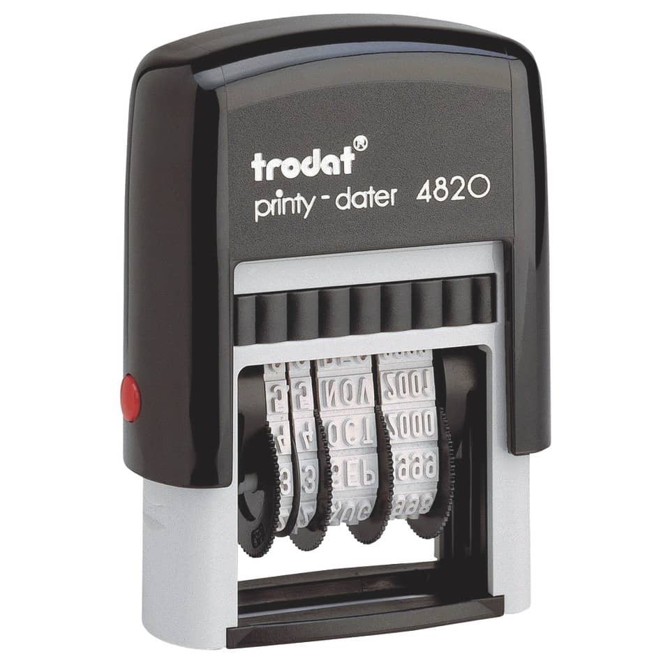 Stempel Datum Printy 4mm  Trodat 4820 (Ers.f.4710)