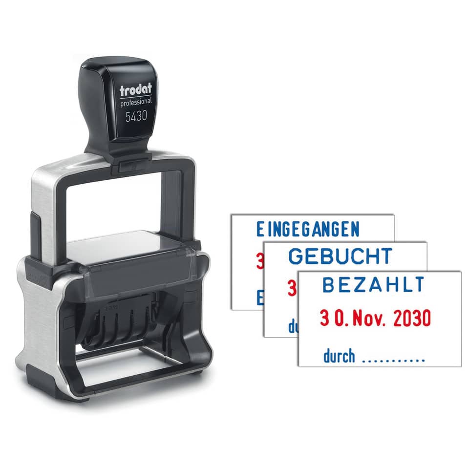 Stempel Selbstfärber 3 TexteTrodat 5430/L