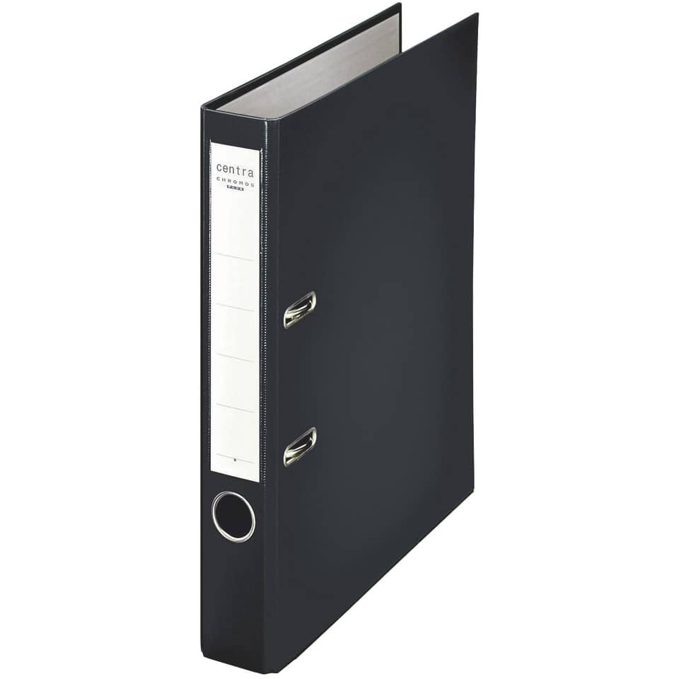 Ordner PP Chromos - A4, 52 mm, schwarz
